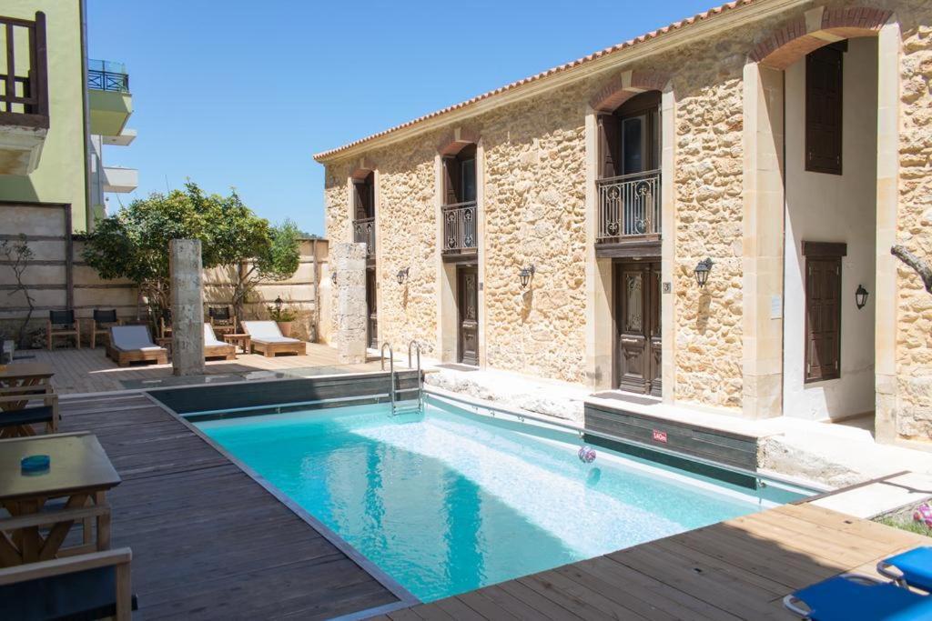 Volakas Beachfront Suites ريثيمنو المظهر الخارجي الصورة